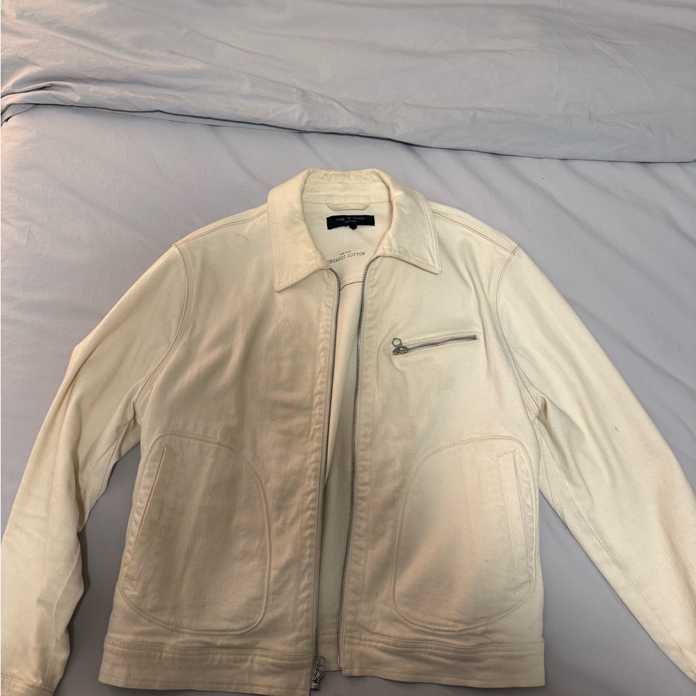 Rag & Bone Tan and Cream Jacket